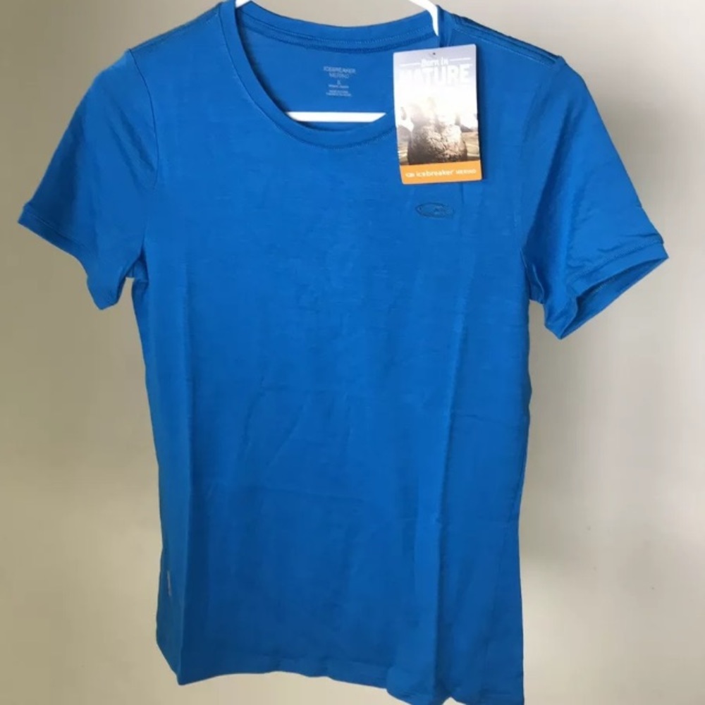 ICEBREAKER Merino Wool Women's T-shirt - Size SMALL/MEDIUM - NEW